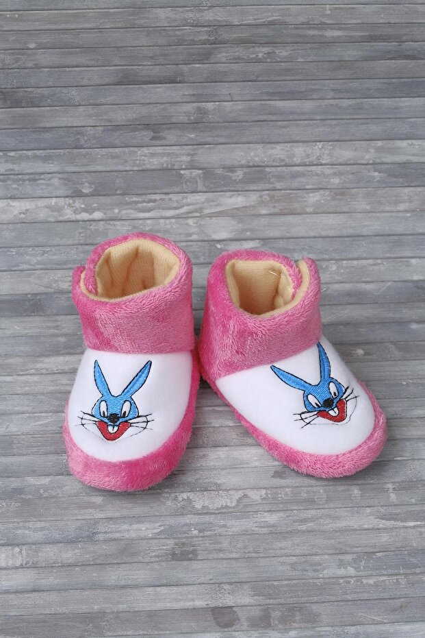 Bunny Kalın Taban Unisex Çocuk Ev Botu - 1