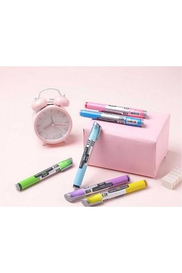 Fosforlu Kalem Işaretleme Kalemi Likit Pastel Sarı - 3