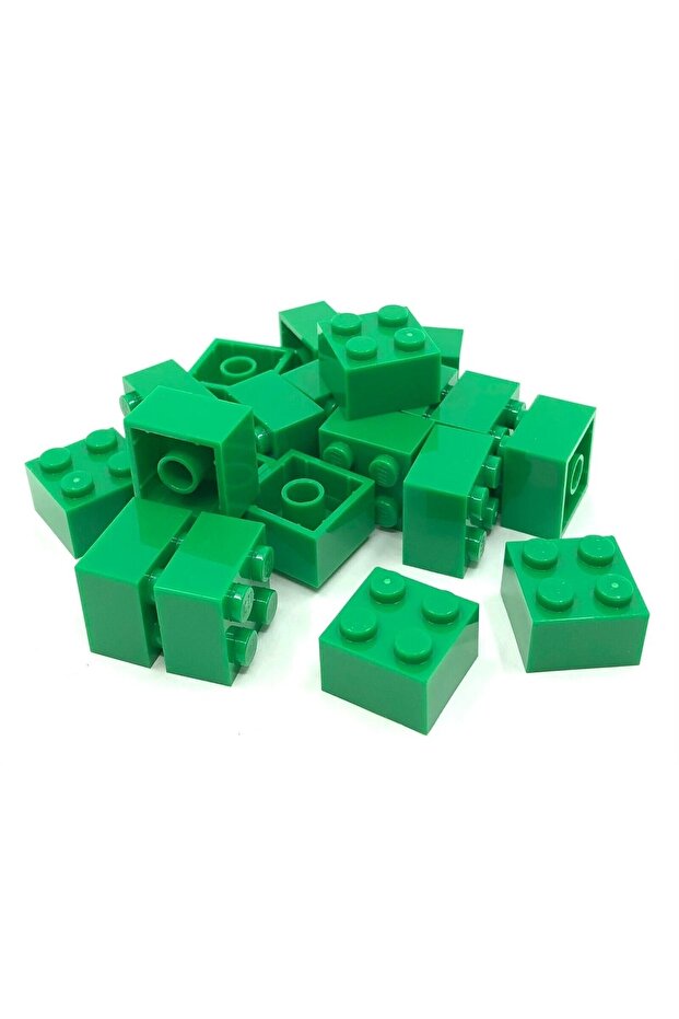 Accessory Custom Moc Creator Brick 2 X 2 Brick Green 4 Pieces to Be Sent