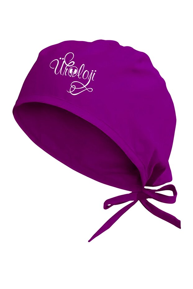 Urology Design Surgical Cap / Hospital Cap Purple
