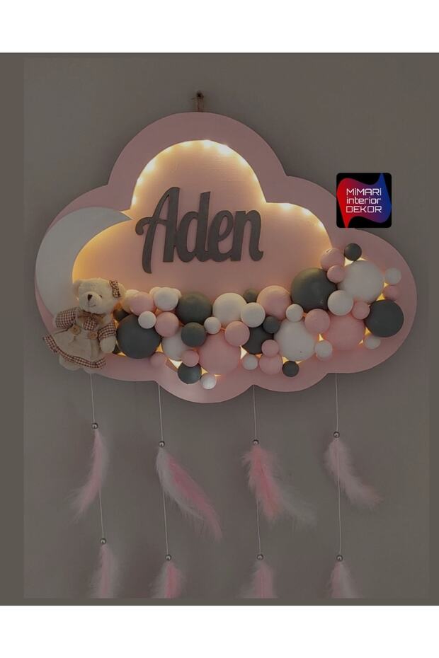 Ledli Bebek Kapı Süsü - 1