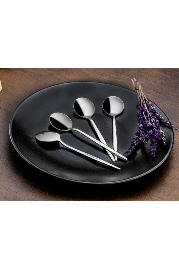 Mess Çelik 6'lı Çay Kaşığı Sade - 1