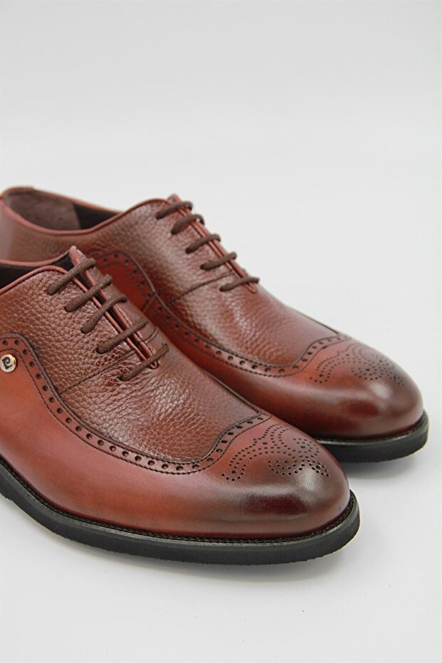 10401 Erkek Deri Ayakkabı/taba/44 Numara - 3