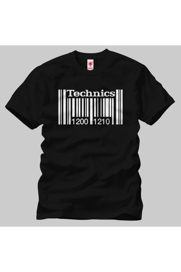 Technics Barcode unisex majica