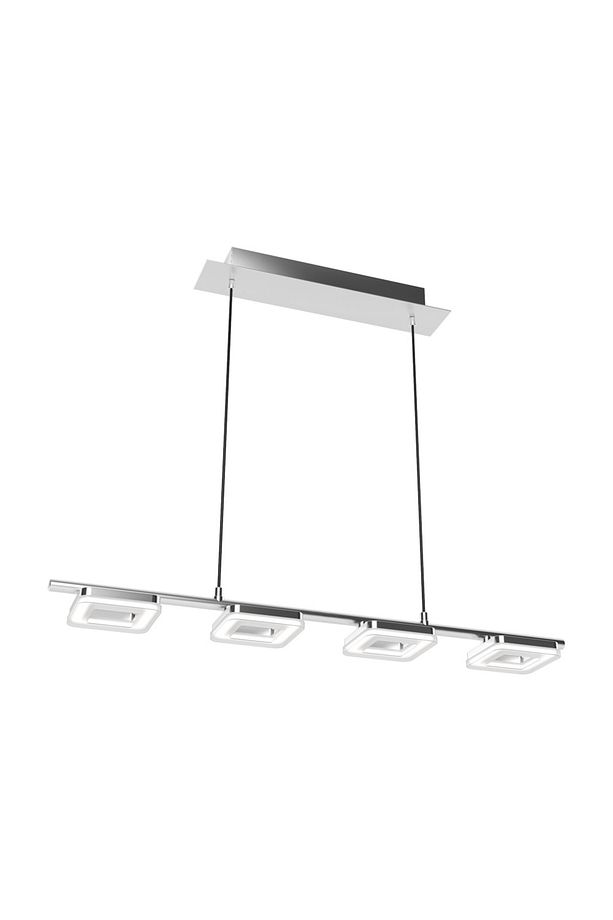 32033 "TORRETTA 1" 110 Cm Yüksekliğinde Çelik Nikel Mat Sarkıt Avize - 1