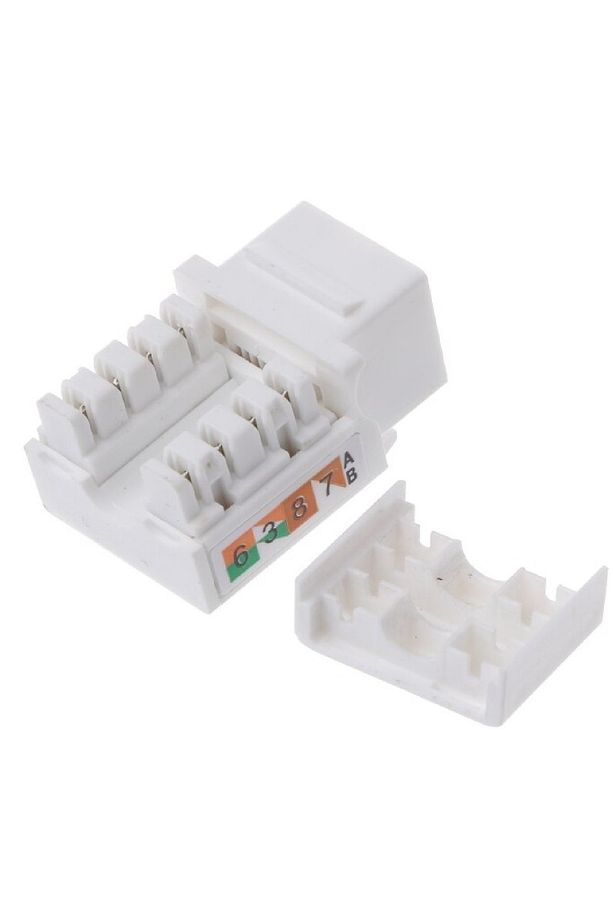 5235 Cat6 Rj45 Utp Keystone Patch Panel Için Jack - 1