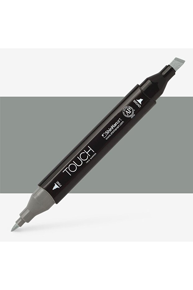 Touch Twin Marker Pen : Double Ended Marker Pen : Green Gray : Gg5