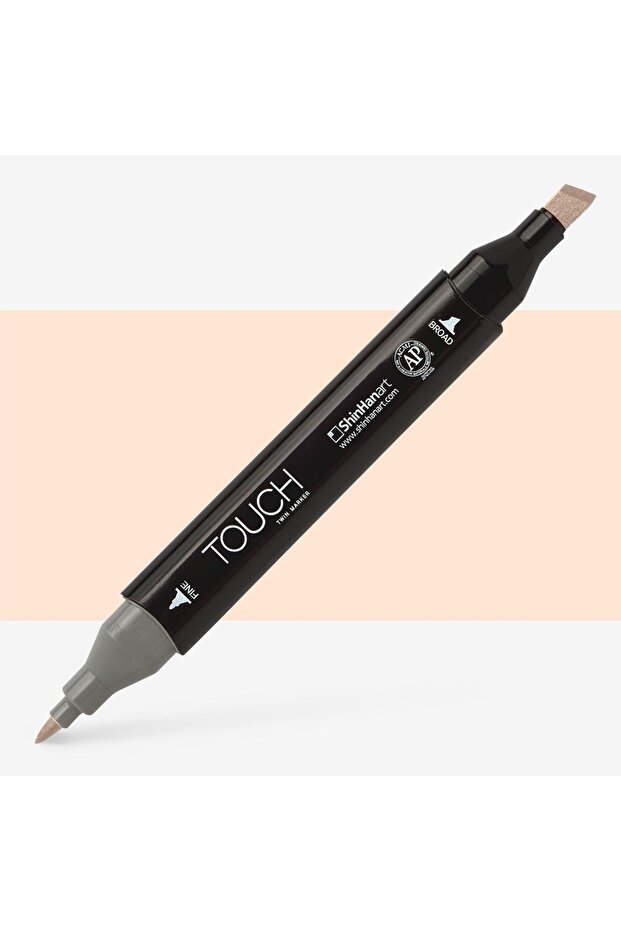 Touch Twin Marker Pen : Double Ended Marker Pen : Bareley Beıge : Yr29