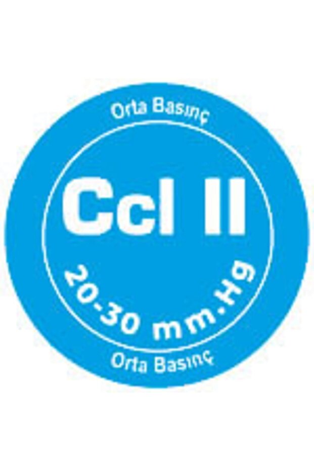 Diz Altı Çorabı (AÇIK BURUN) Orta Basınçlı Siyah Ref 912 - 5