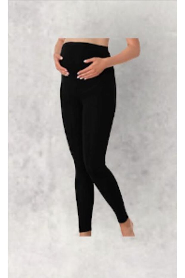 Termal Kışlık Yüksek Bel Hamile Taytı - 3