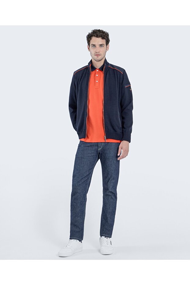 Men's Cardıgan C.w. Wool - 4