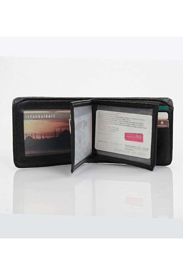 Ruby Erkek Gri Deri Cüzdan - 3