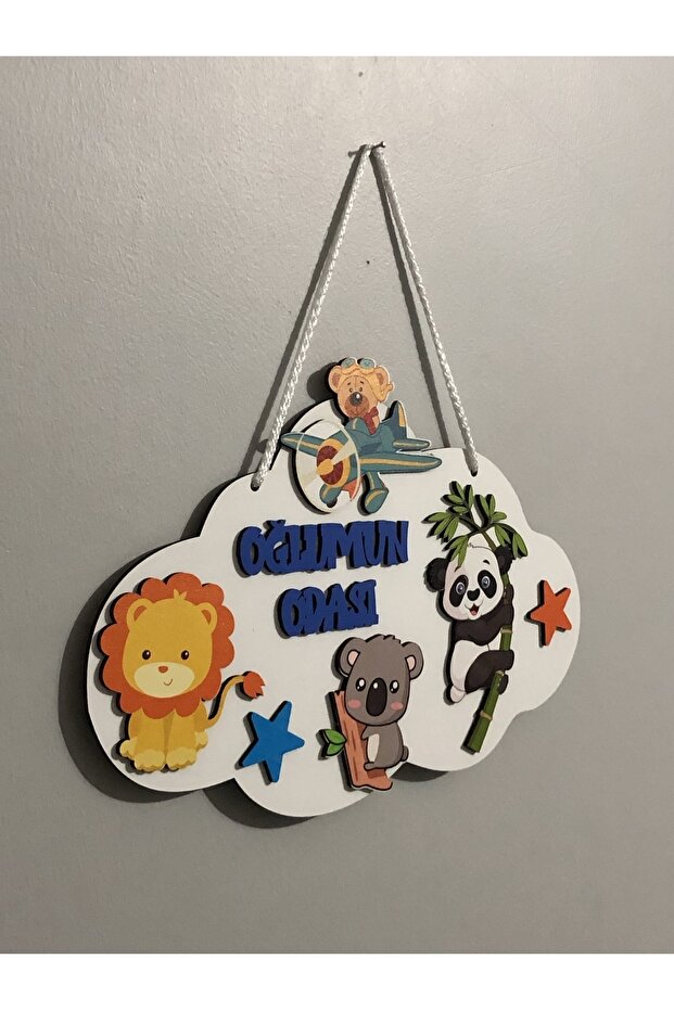 Oğlumun Odası Kapı Süsü - 1