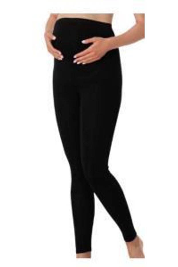 Termal Kışlık Yüksek Bel Hamile Taytı - 4