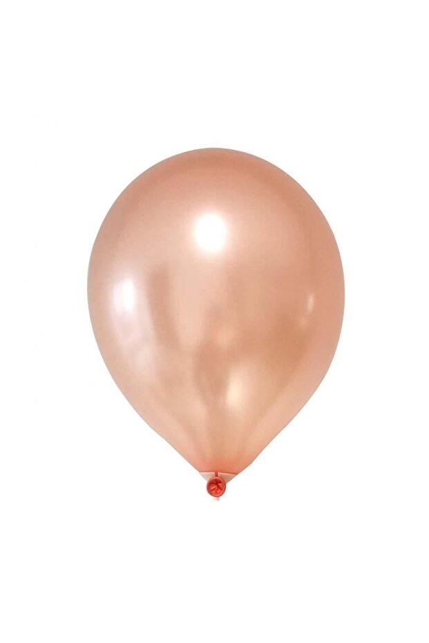 12 Inch Metallic Rose Gold Balloon 10 Pieces