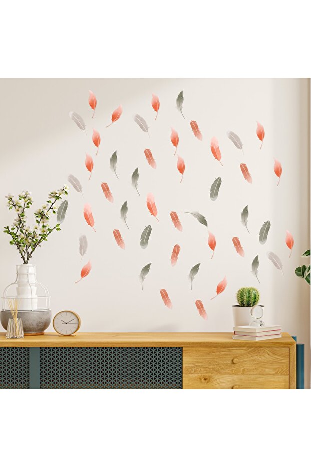 Pastel Colors Leaf Patterns - 1