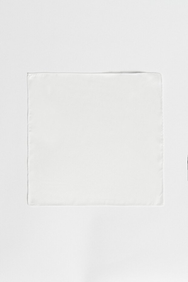 Erkek Beyaz Mendil - 1