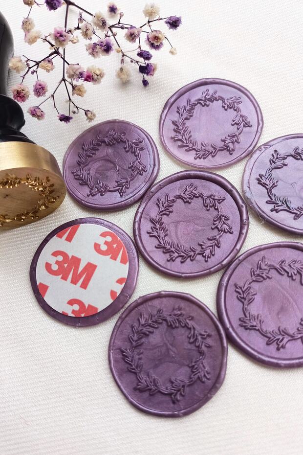 Ready Invitation Envelope Seal - Violet Quartz