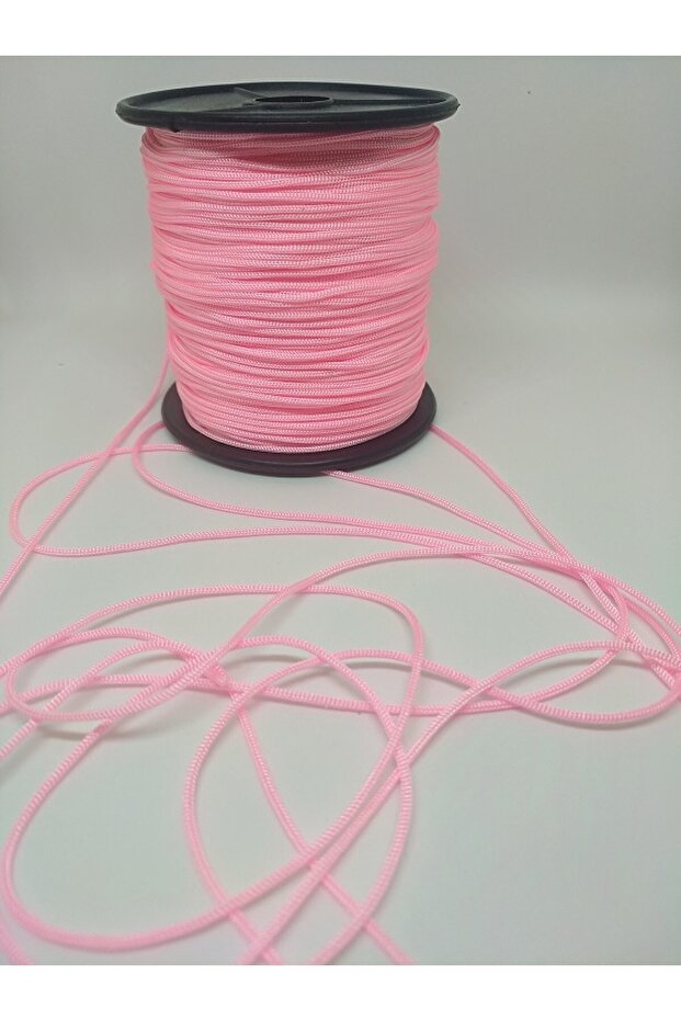 1 Mm Parachute Bracelet String Pink Color