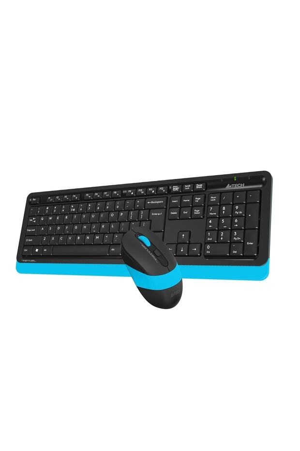 Fg1010 Kablosuz Standart Mavi Q Klavye Mouse - 2