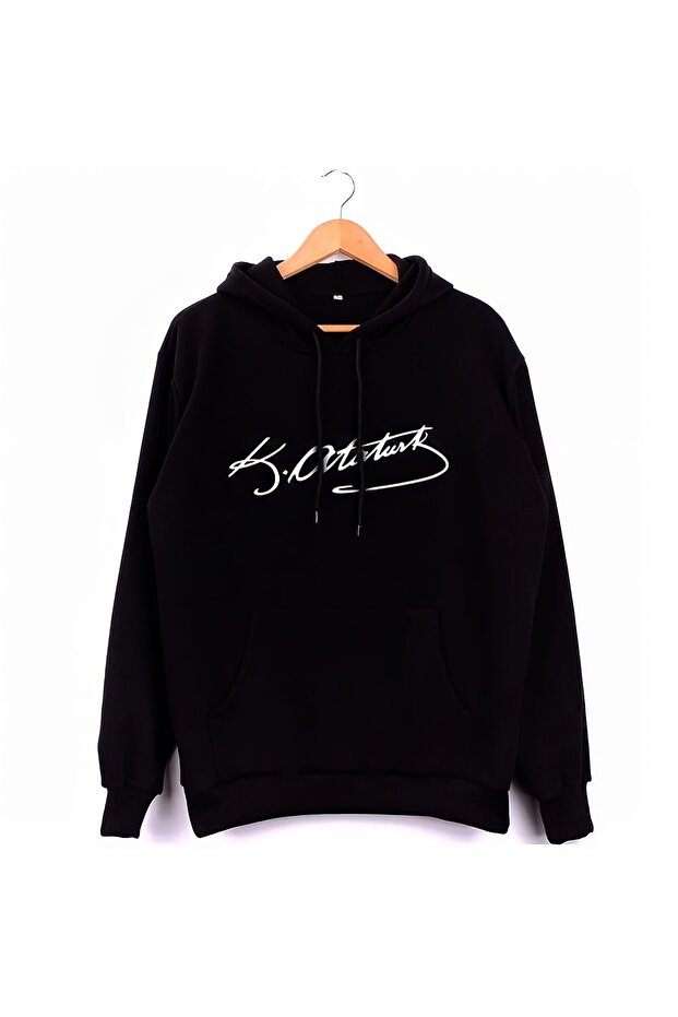 Ataturk Written Hooded Sweat