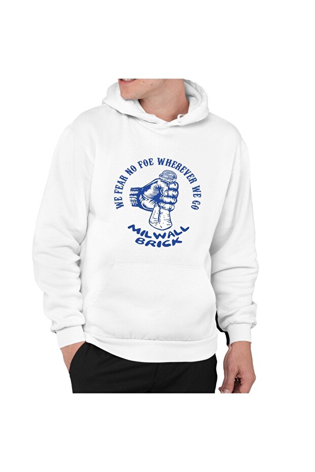 Millwall Brick Hoodie | Sweatshirt | Kapüşonlu - 2