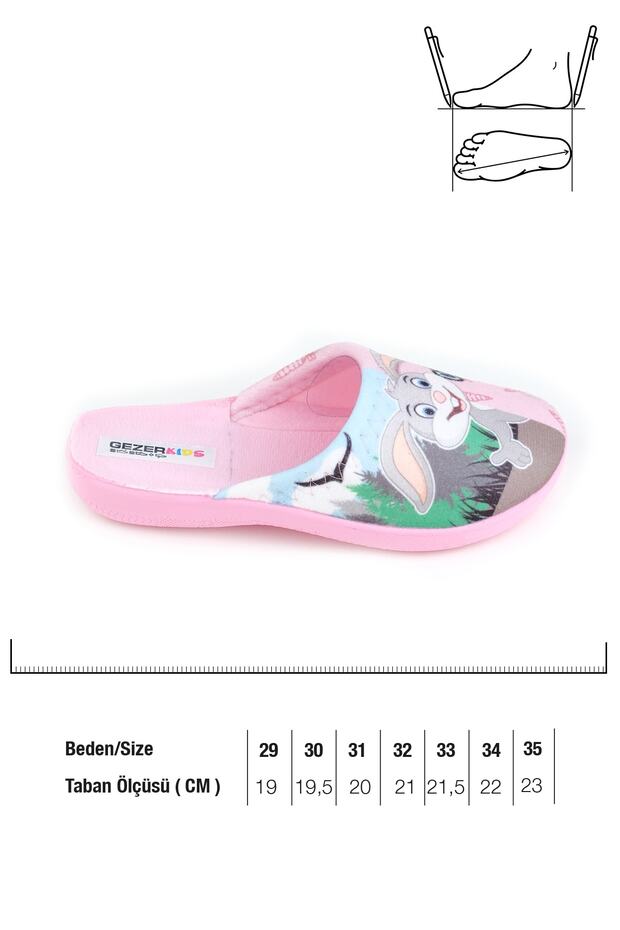 Kışlık Kız Çocuk Ev Terlik - 4