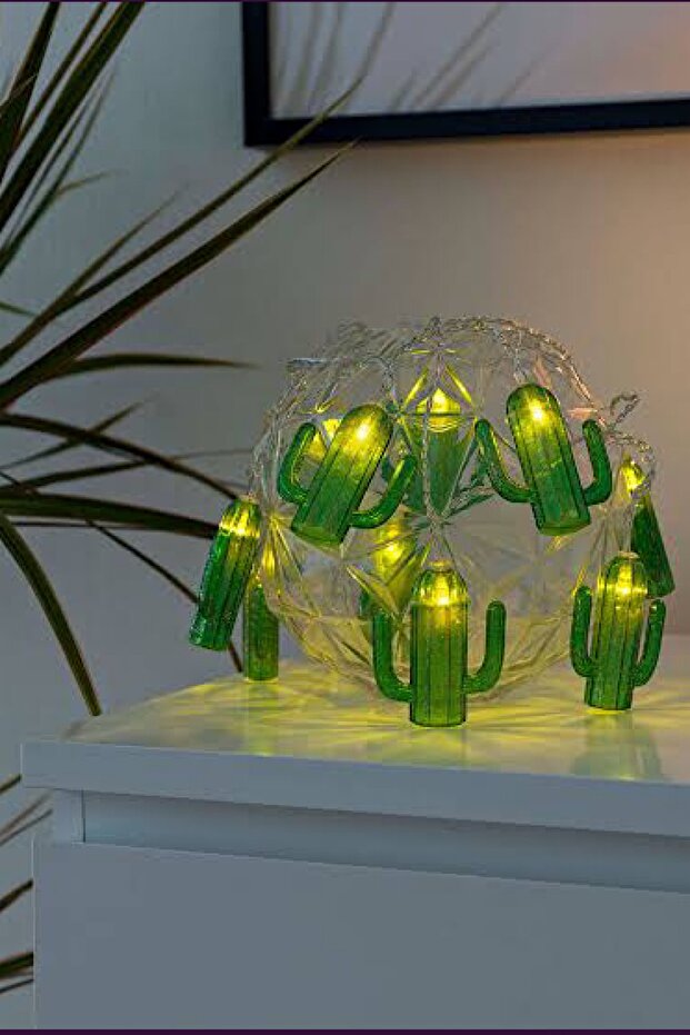 Kaktüs Işık Zinciri - 1