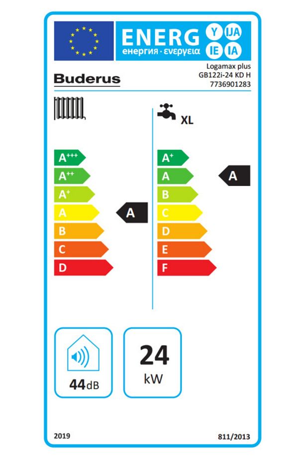 Logomax Plus Gb122i 24 Kw (20.640kcal/h) - Baca Seti Dahildir. - 2