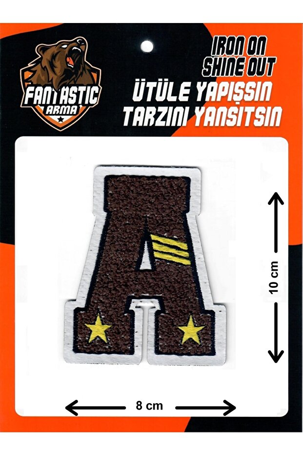 قطيفة منسوجة بالكي، كلية، لكمة، نموذج حرف A Crest
