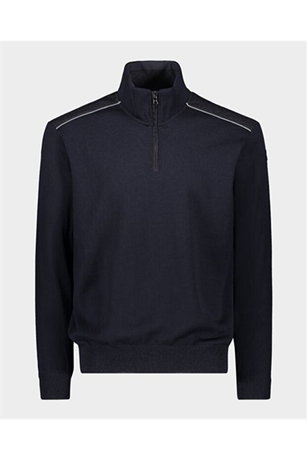 Men's Zıpped Pullover C.w. Wool - 5