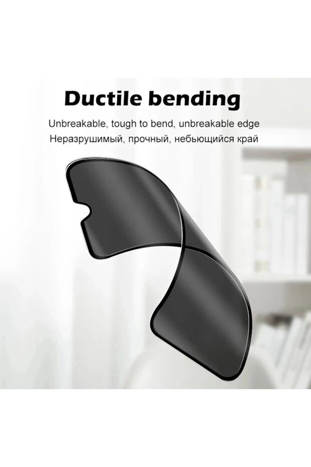 Samsung Galaxy Note 10 Plus Matte Ghost Screen Protector Does Not Make Fingerprints Flexible Unbreakable Nano Glass - 5