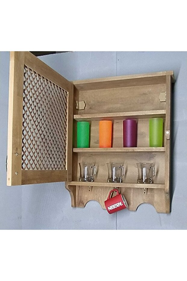 Retro Tel Dolap- Terek - 4