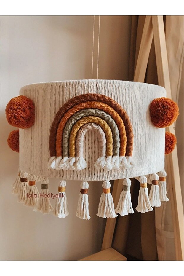 Didem Avize , Bebek Ve Çocuk Odası Aydınlatma Makrome - 1