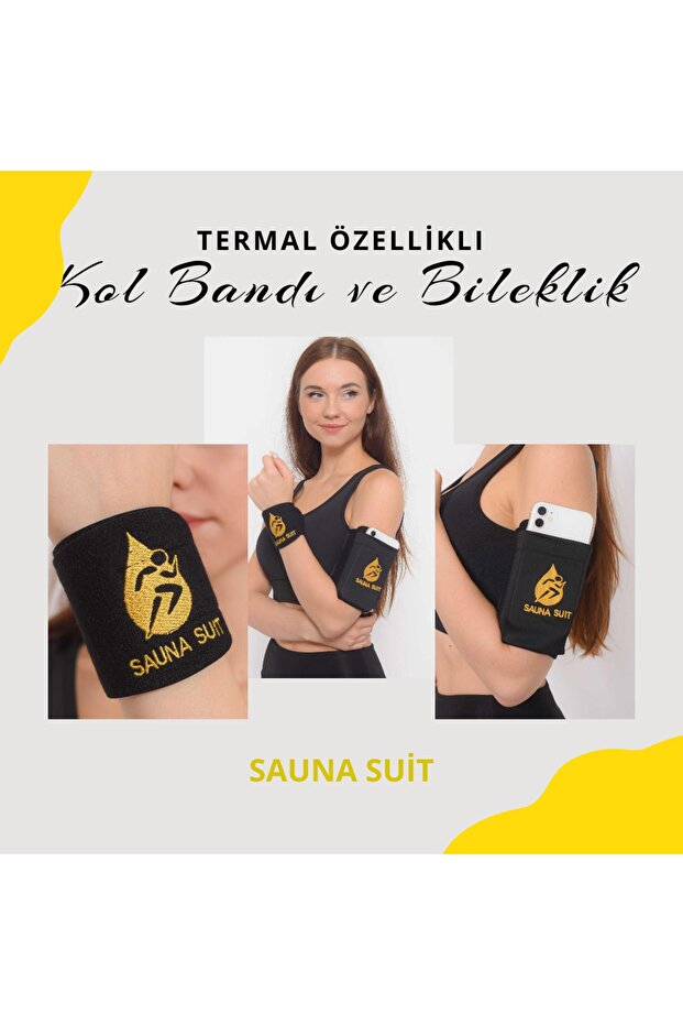 Arm Band And Bracelet Set Phone Holder For Running Walking (With Thermal Feature)
