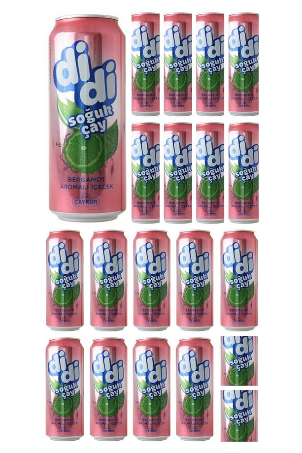 Didi Soğuk Çay Bergamot Aromalı 330 Ml X24 Adet - 1