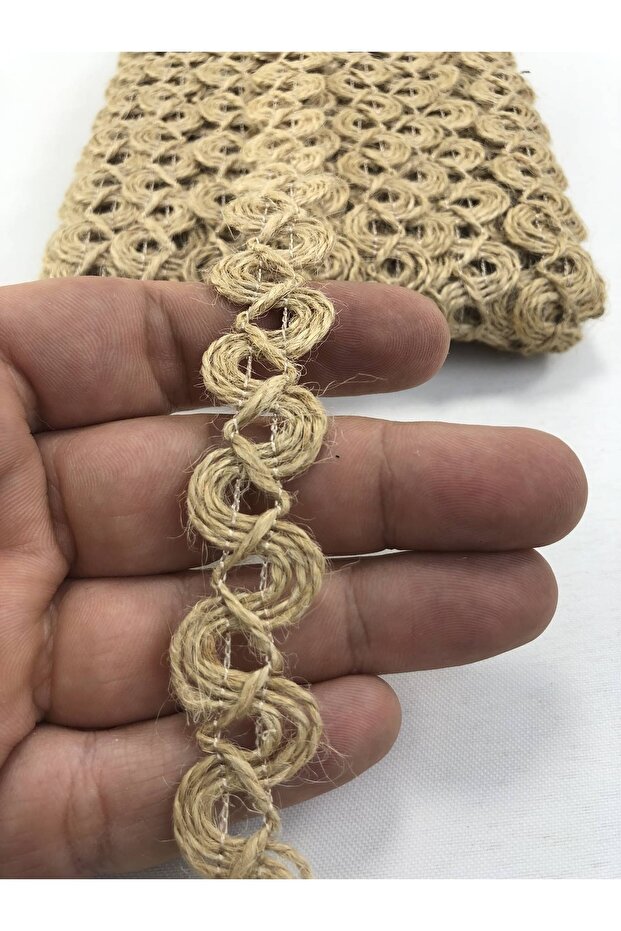 Декоративна стрічка для прикрашання упаковки, 5 метрів, кругла форма, плетена декоративна стрічка – Декоративна стрічка - 2