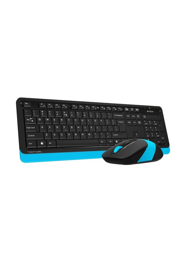 Fg1010 Kablosuz Standart Mavi Q Klavye Mouse - 3