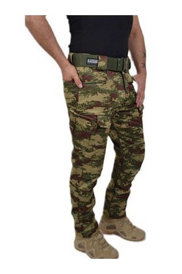 Su Geçirmez Tsk Kamuflaj Softshell Pantolon - 1