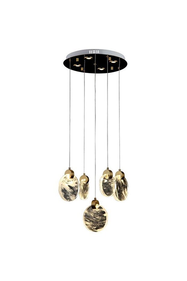 Lentına 5'li Ledli Avize - 1