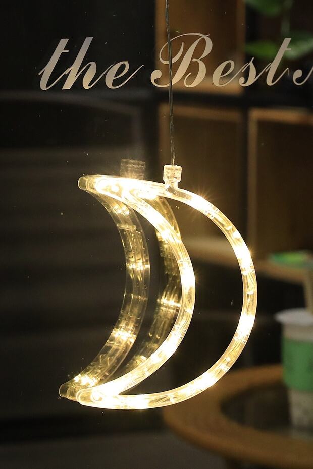 Ay Led Işıklı Vitrin,kapı Ve Cam Süsü - 1