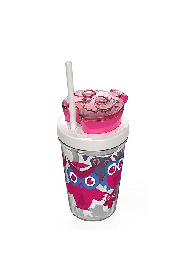 Snack Tritan Glass 350ml Pink