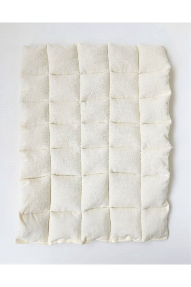 Unwashed Sheep Wool Filled Adult Back-abdomen-chest Diaper (37cm*48cm) Das4krem