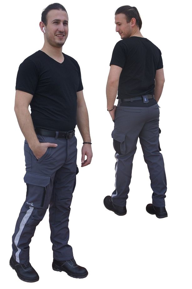 Softshell Pantolon Oslo Model Su Ve Rüzgar Geçirmez - 2