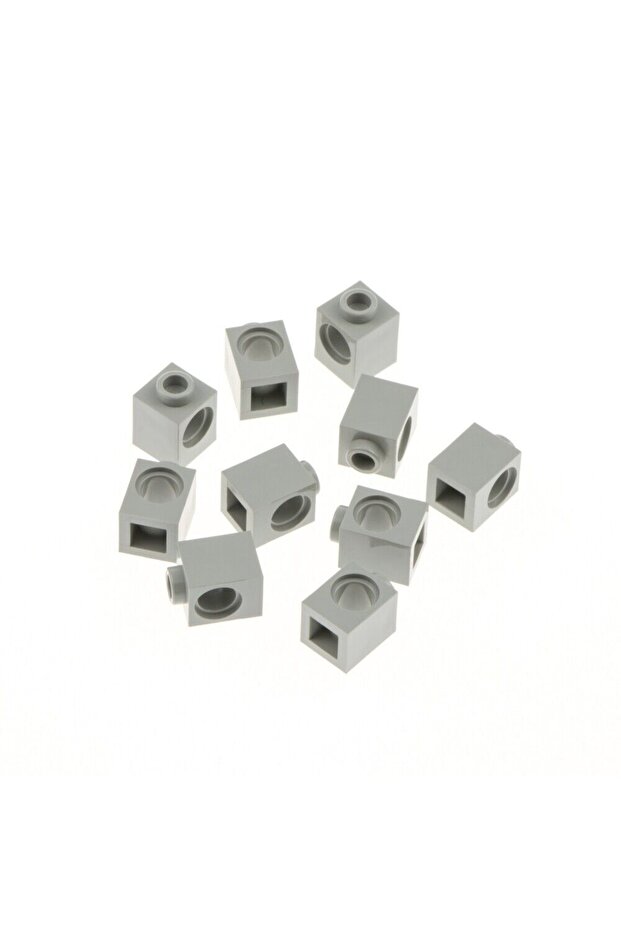 Accessory Moc Custom Creator Technic Brick 1 X 1 Brick Light Gray 4 Pieces Will Be Sent