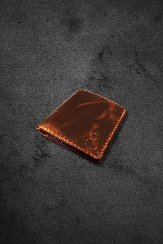 Özel Marron Effect Crazy Deri Cüzdan - 4