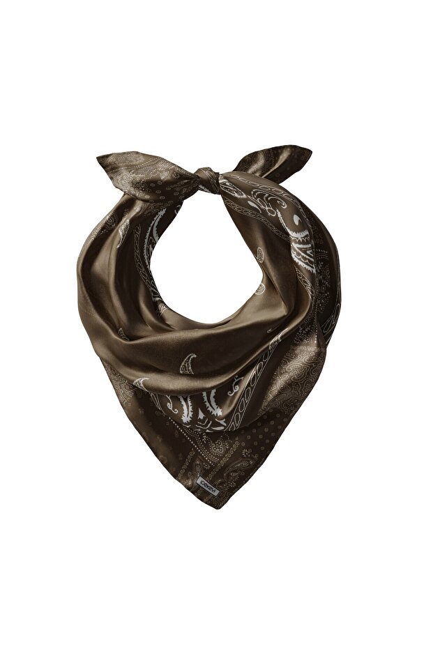 Patchwork Desenli Ipek Mendil Model 02 - 2