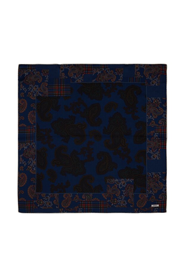 Patchwork Desenli Ipek Mendil Model 12 - 1