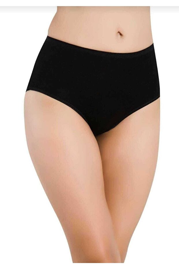 2572 High Waist Bamboo Panties 6 Pieces