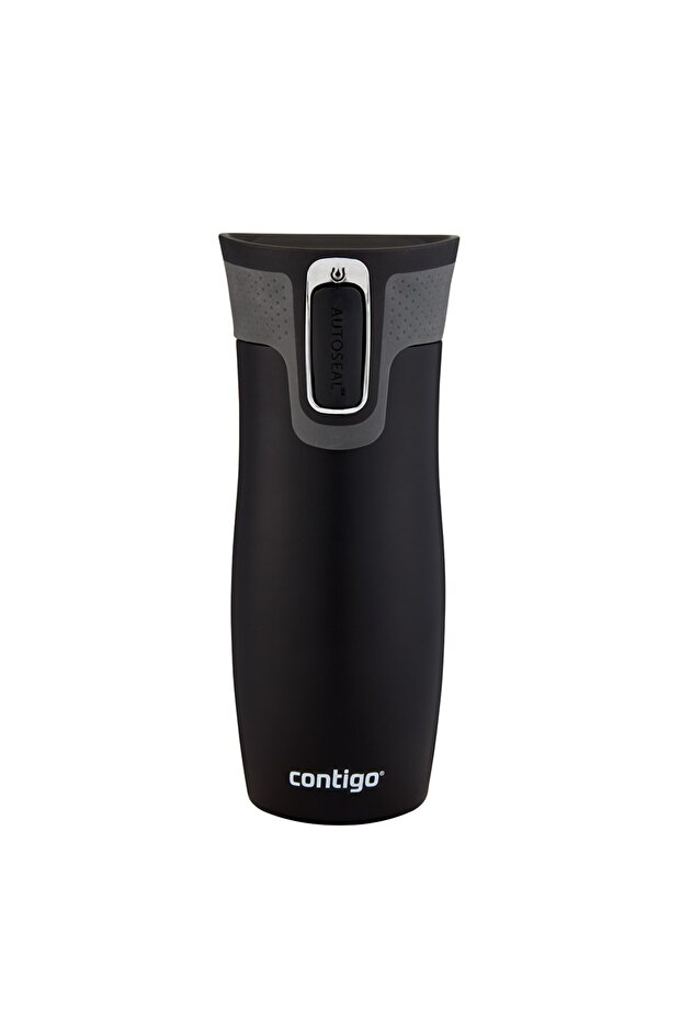 Westloop Autoseal Termos Bardak 470ml Siyah - 1